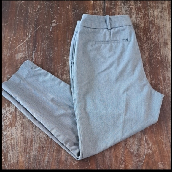 Worthington Modern Fit Trouser Leg Pant Sz 10 Herringbone Pattern - Picture 6 of 14